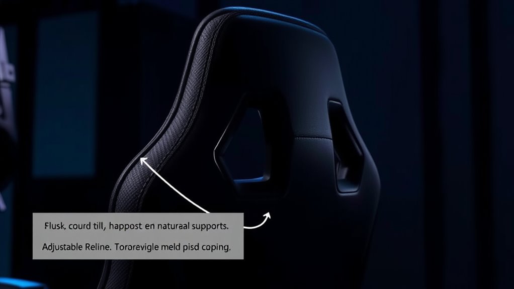 adjust backrest for comfort