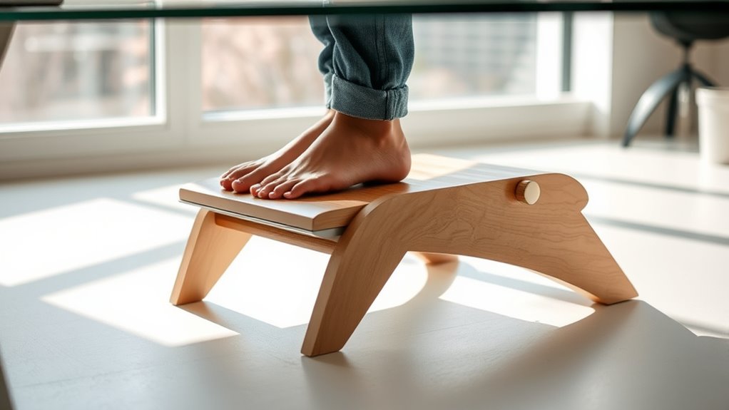adjust footrest for comfort