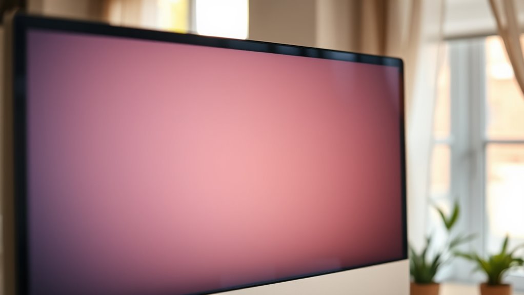 adjust monitor brightness appropriately