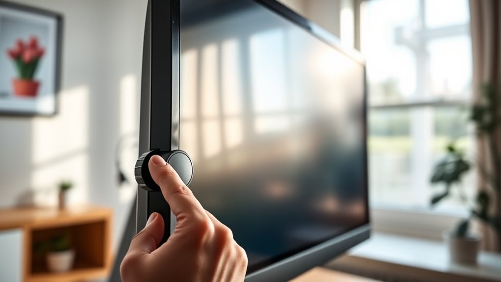 adjust screen settings regularly