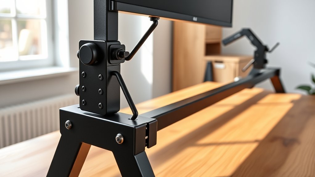 adjustable desk frame factors