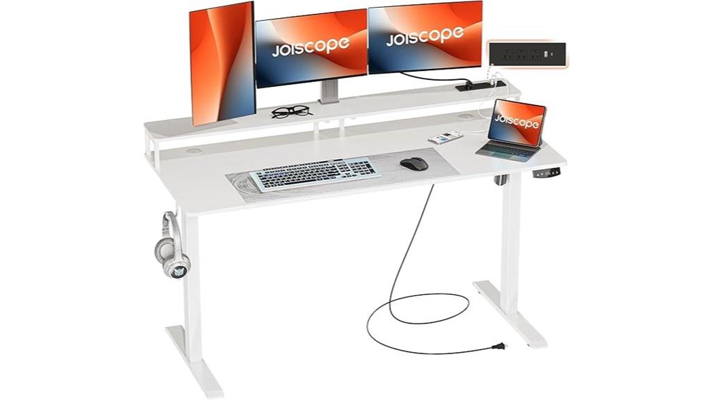 adjustable electric desk