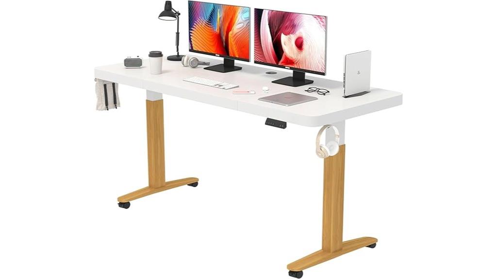 adjustable electric standing desk
