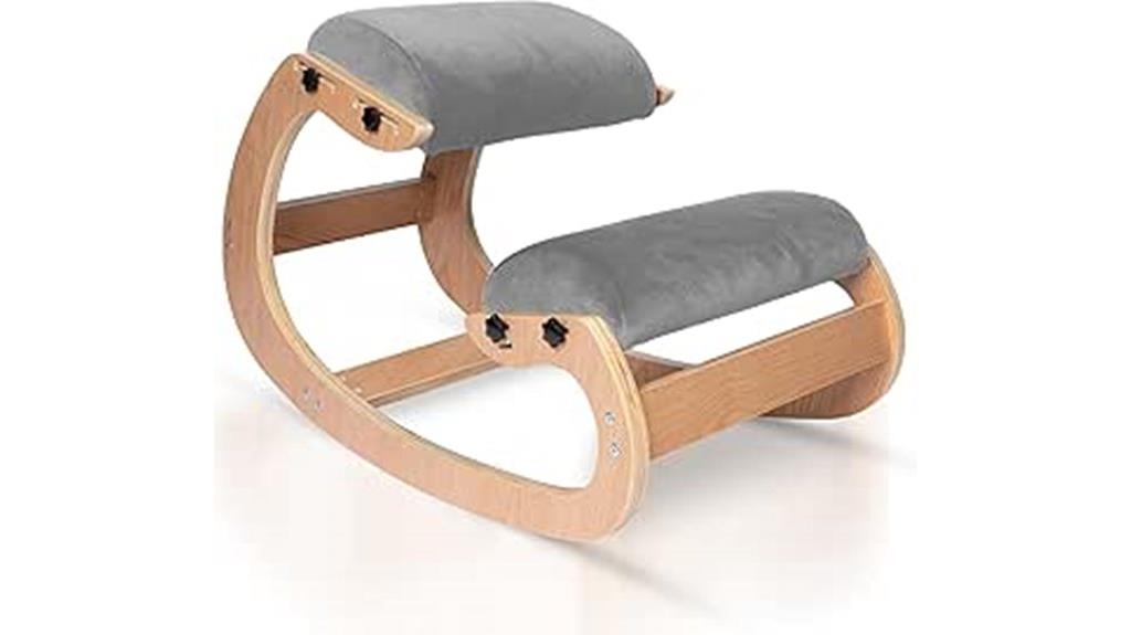 adjustable ergonomic kneeling chair