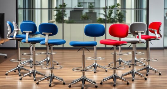 adjustable ergonomic stool options