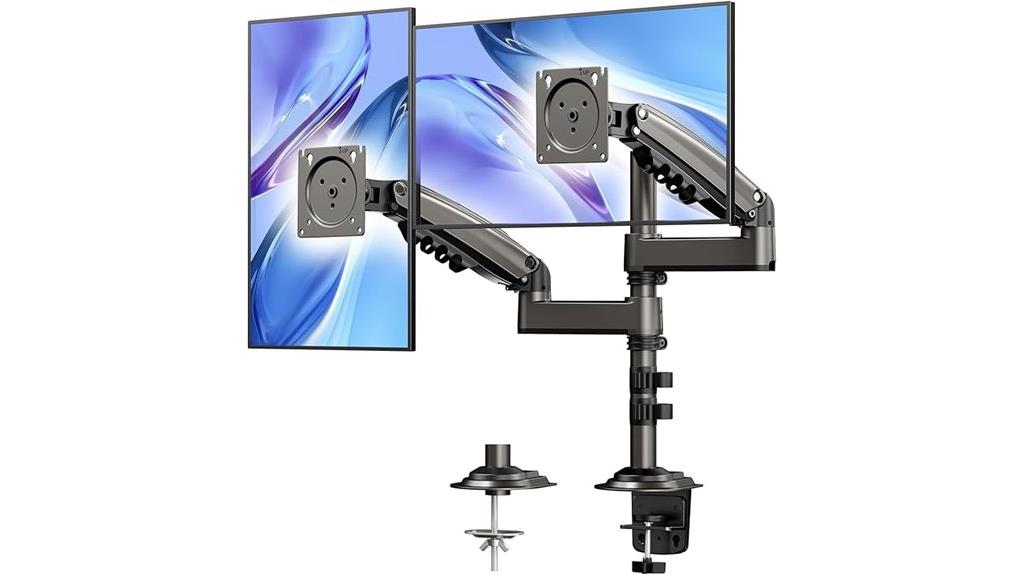 adjustable gas spring mount