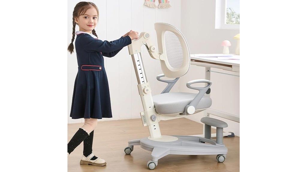 adjustable kids desk chair