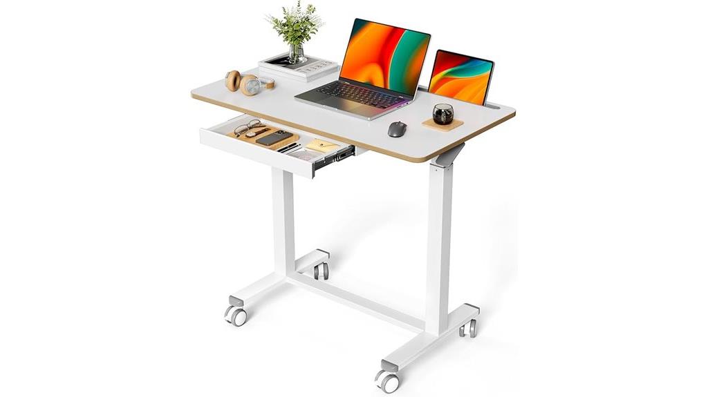 adjustable mobile workstation