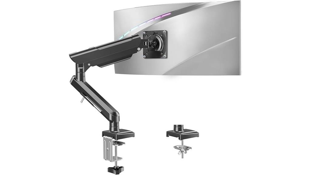 adjustable monitor mount bracket