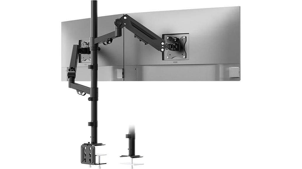 adjustable multi screen mount