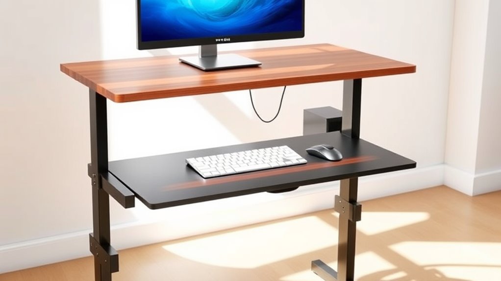 adjustable sturdy workspace features