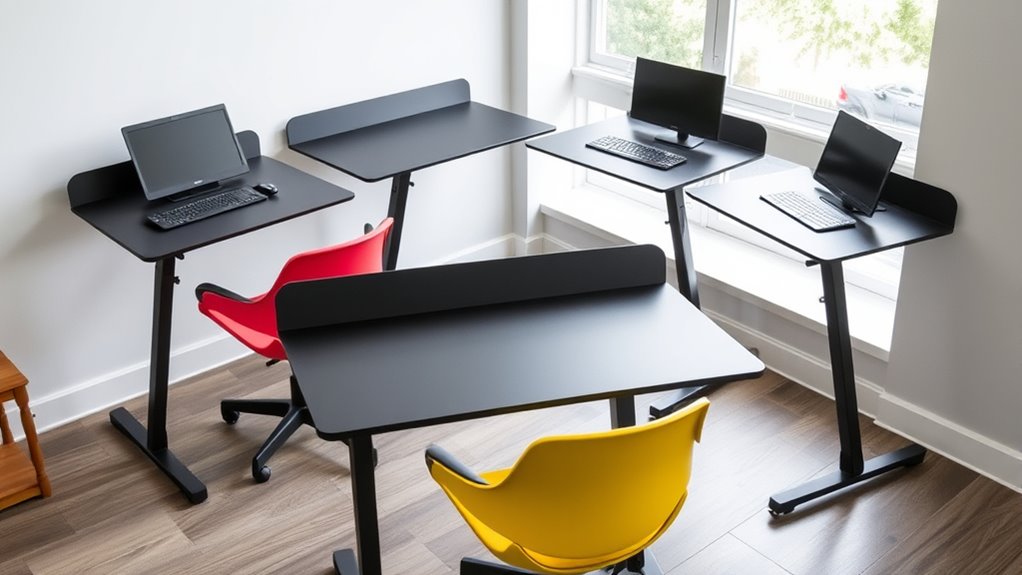 affordable adjustable desks