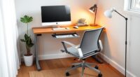 affordable ergonomic workspace setup