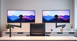 align monitors for comfort