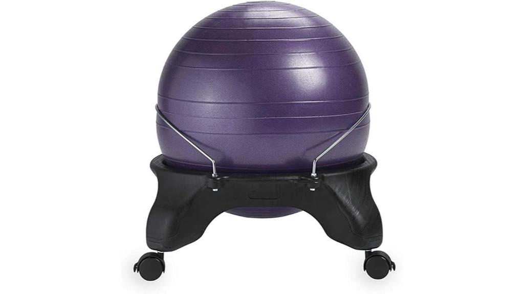 balance ball chair set