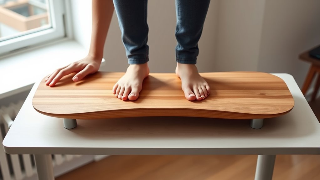 balance board enhances ergonomic health