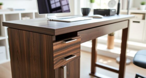 compact desks with storage