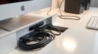 conceal cables without drilling