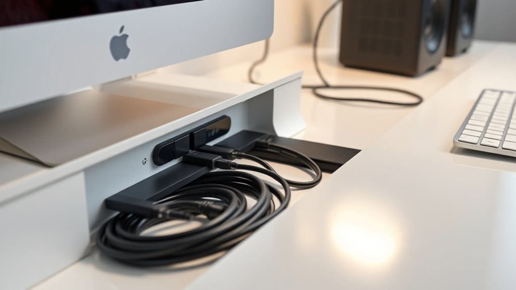 conceal cables without drilling