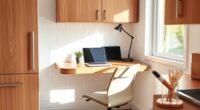 create ergonomic kitchen workspace