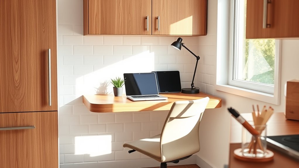 create ergonomic kitchen workspace