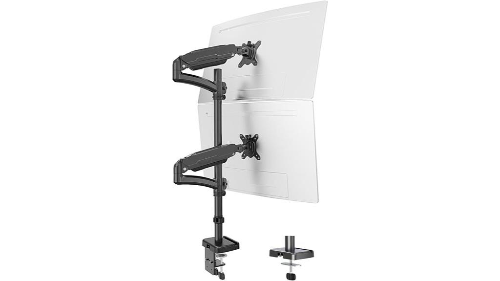 dual 32 inch vertical mount