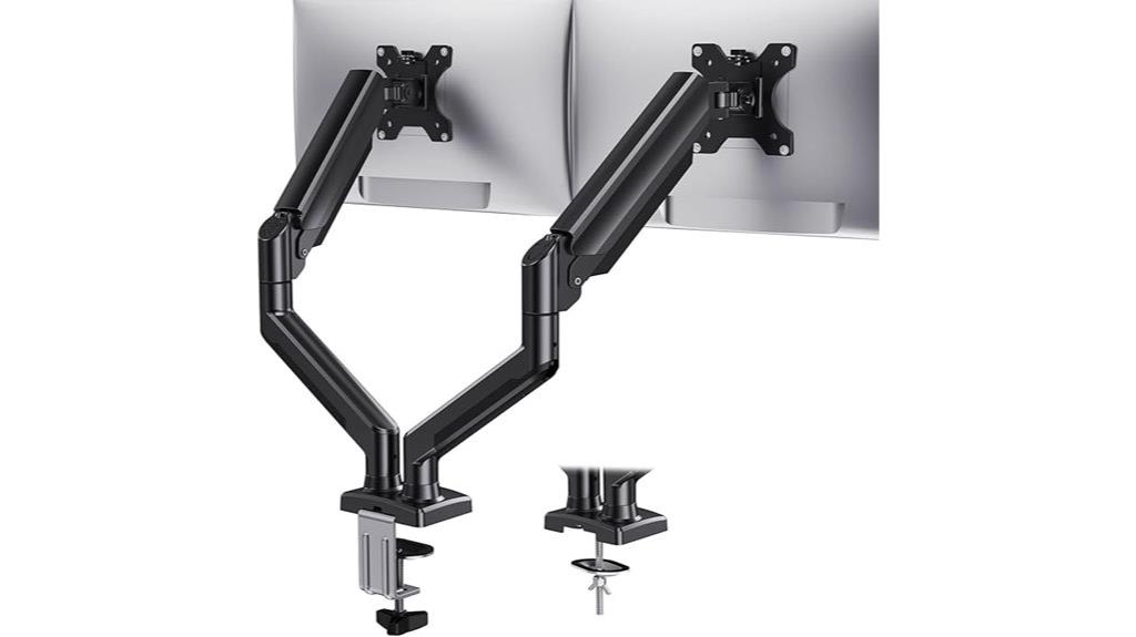 dual monitor mount up to 32