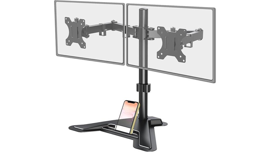 dual monitor mounting solution