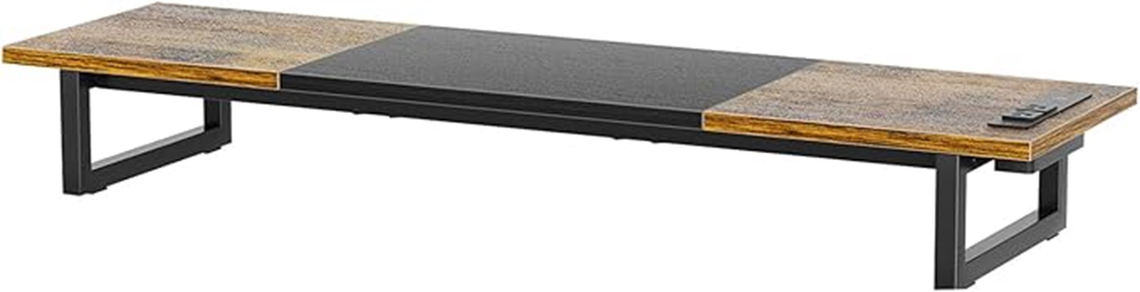 dual monitor stand with usb