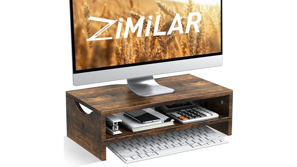 dual tier laptop riser