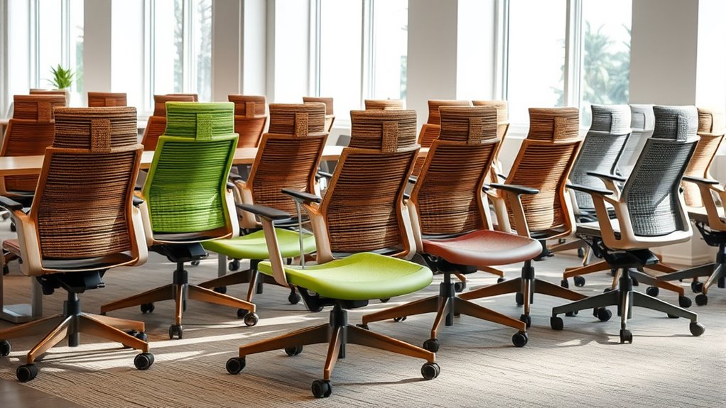 eco friendly recycled chairs