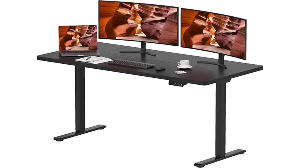 electric dual motor standing desk