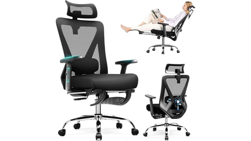 ergonomic chair with lumbar