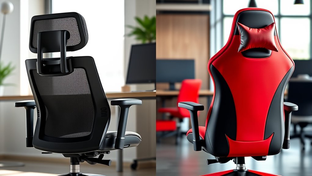 ergonomic comfort comparison