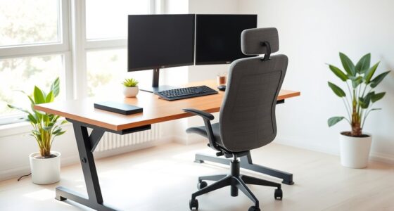 ergonomic home office setup