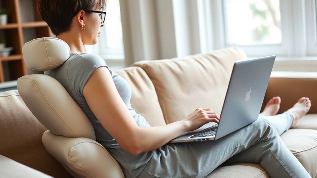 ergonomic setup for comfort