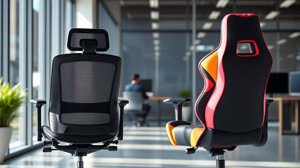 ergonomic support and style