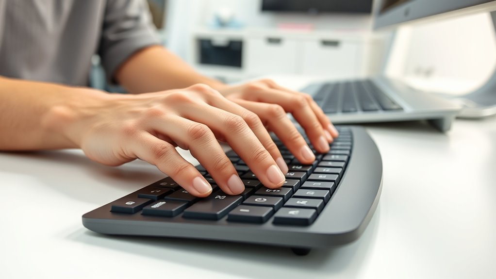 ergonomics and typing habits