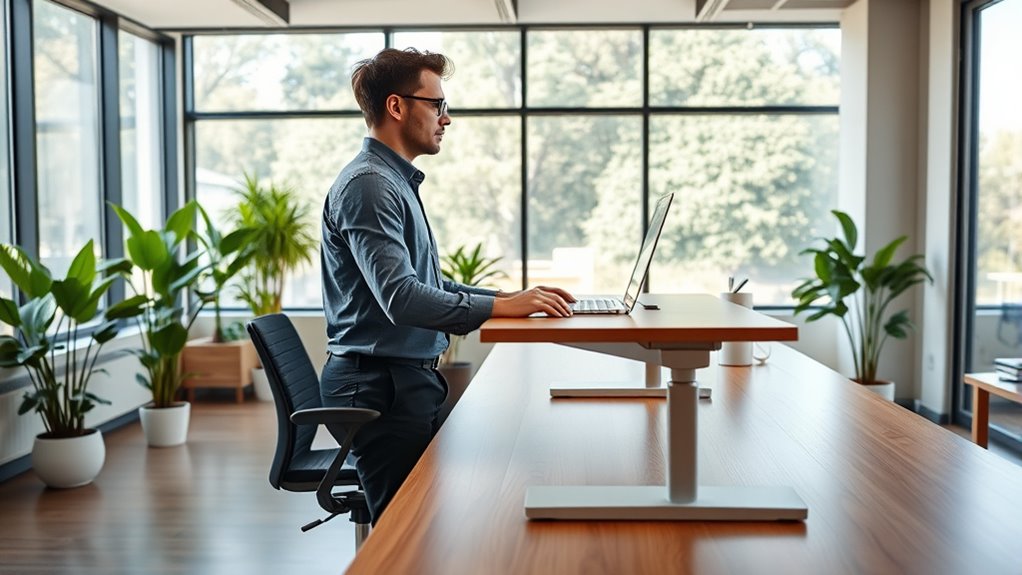 evaluating standing desk benefits