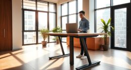 evaluating standing desk benefits