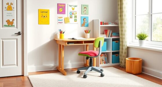 fun ergonomic kids homework station