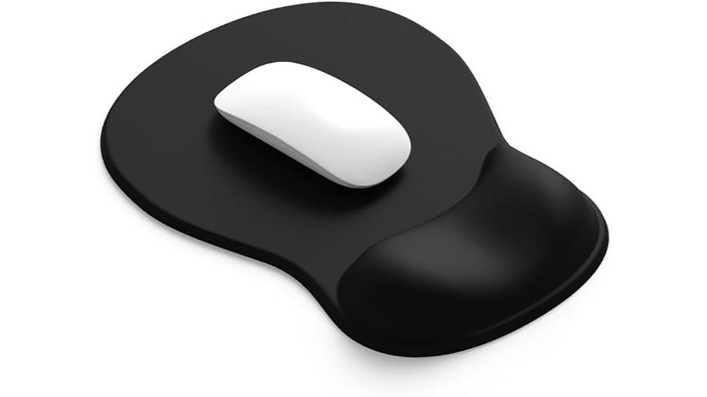 gel filled ergonomic mouse pad