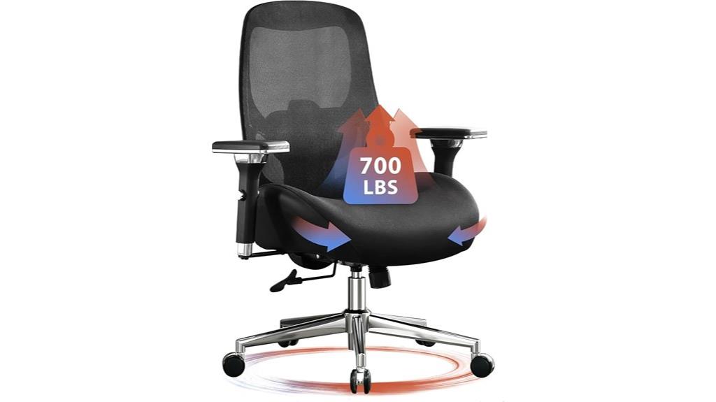 heavy duty adjustable office chair
