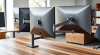 heavy duty clamp monitor mounts