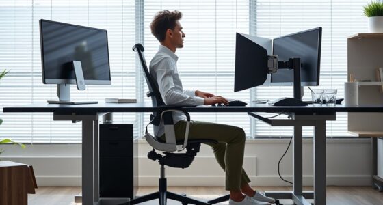 improve desk posture now