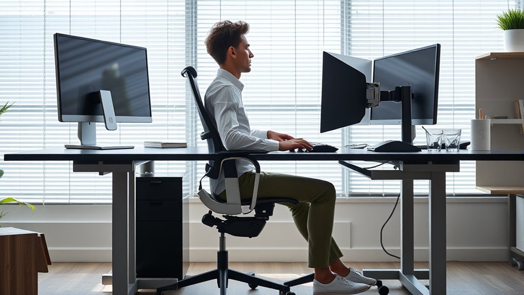 improve desk posture now