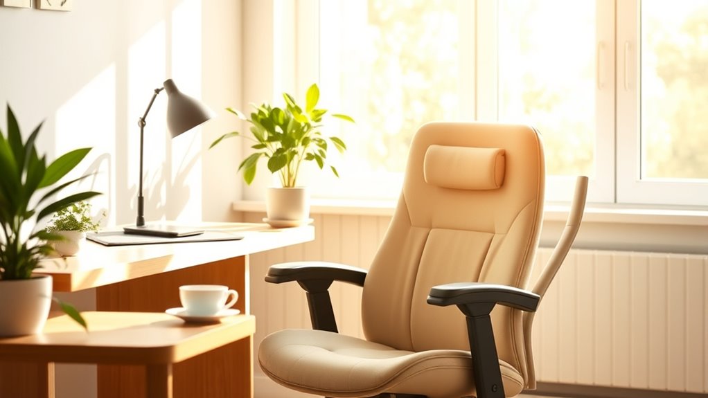 inviting workspace boosts mood