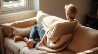 keep upright while couchworking