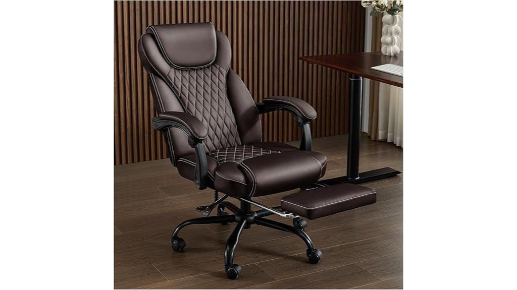 large ergonomic office chair