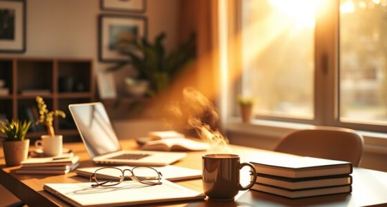 lighting enhances home office focus
